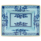 Ginori Oriente Italiano Iris Rectangular Tray / Vide Poche